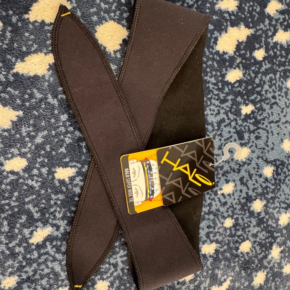 Halo Black Sports Headband